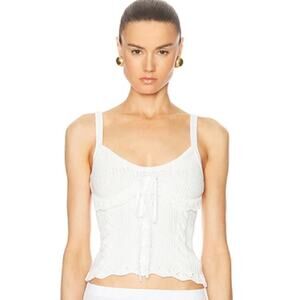 LPA Pipa Crochet Knit Top